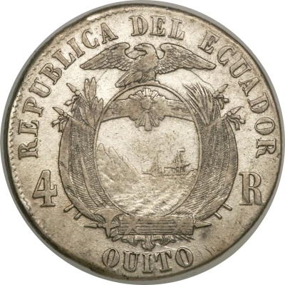 4 Reales front