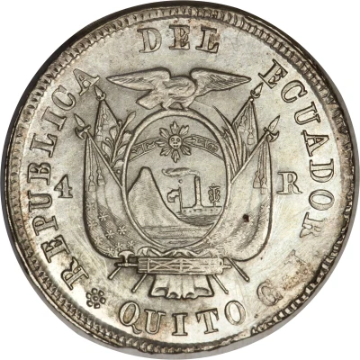 4 Reales front