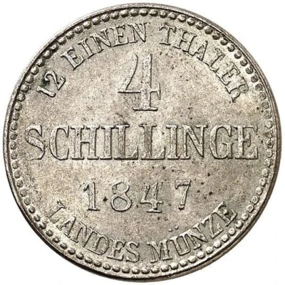 4 Schillinge - George back