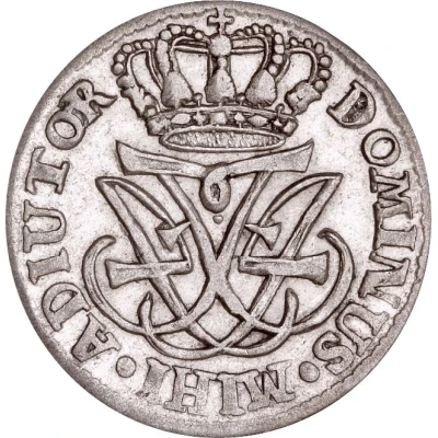 4 Skilling Dansk - Frederik IV front