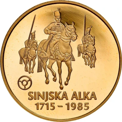 40 000 Dinara Sinjska Alka back