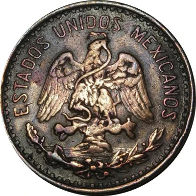 40 Centavos (Toluca - Countermarked) ND front