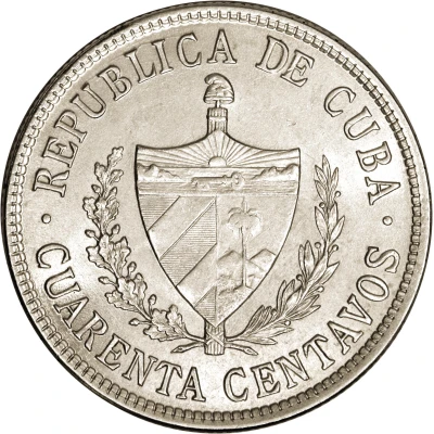 40 Centavos front