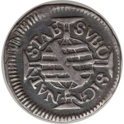 40 Réis - Pedro II Narrow Crown; Bahia ND back