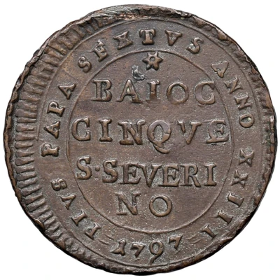 5 Baiocchi - Pius VI front