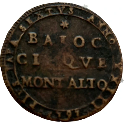 5 Baiocchi - Pius VI front