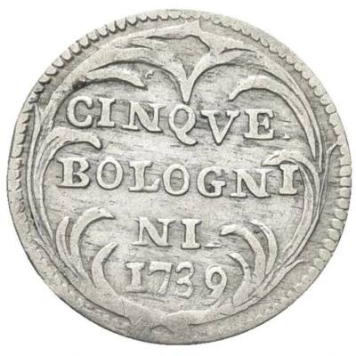 5 Bolognini - Clement XII Palm wreath back