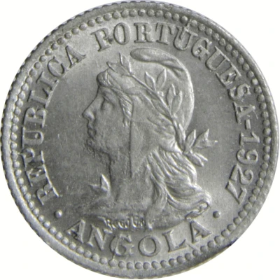 5 Centavos / 1 Macuta front