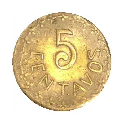 5 Centavos Estado de Durango back