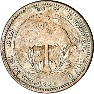 5 Centavos Independence back