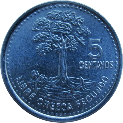 5 Centavos Magnetic back