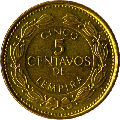 5 Centavos Non-magnetic back