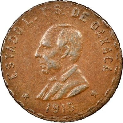 5 Centavos Provisional Government; Curved Bottom front