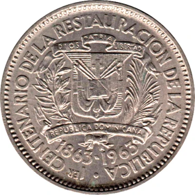 5 Centavos Restoration of the Republic front