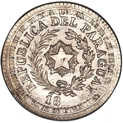 5 Centavos Silver Pattern ND front