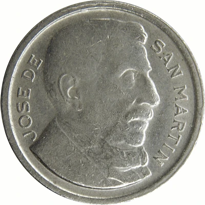 5 Centavos reeded edge back