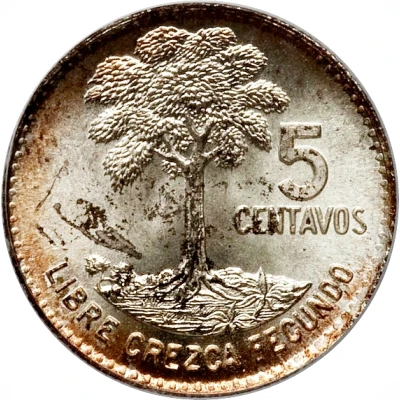 5 Centavos back