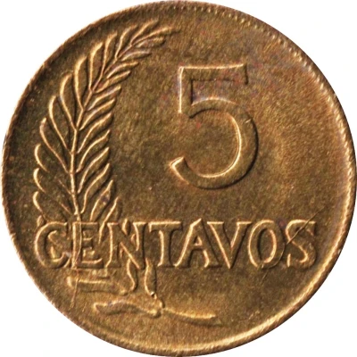 5 Centavos back