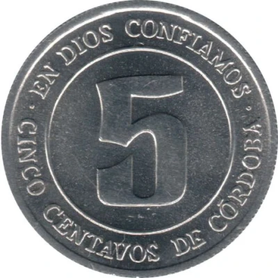 5 Centavos back