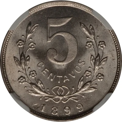 5 Centavos back