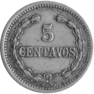 5 Centavos back