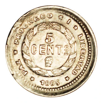 5 Centavos back