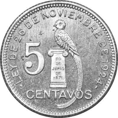 5 Centavos back