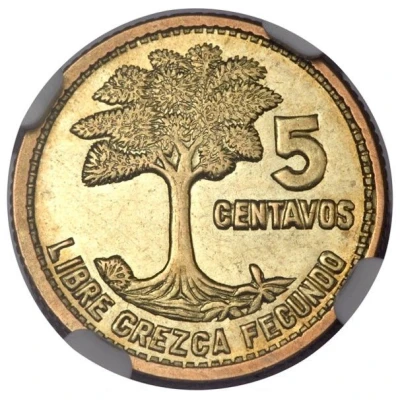 5 Centavos back