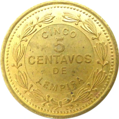 5 Centavos back