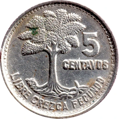 5 Centavos back