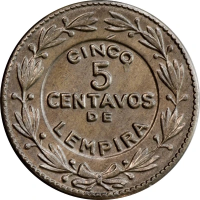 5 Centavos back