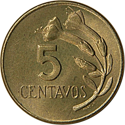 5 Centavos back