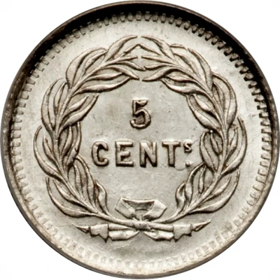 5 Centavos back