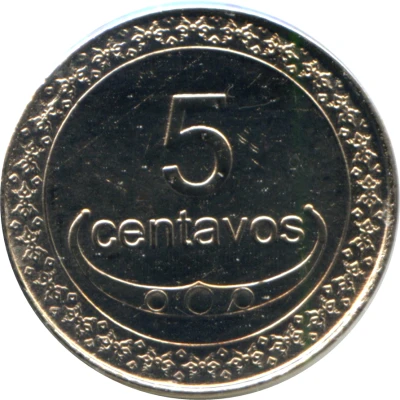 5 Centavos back