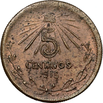 5 Centavos back