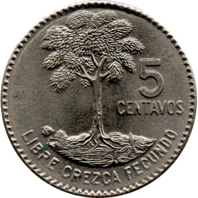 5 Centavos back