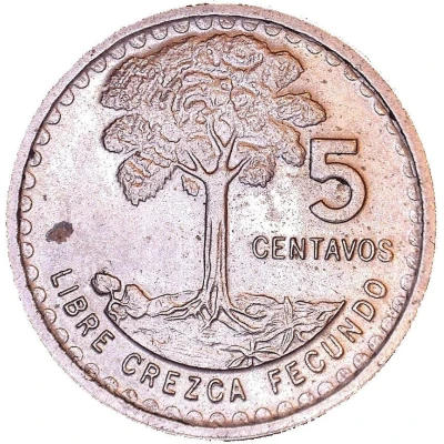 5 Centavos back