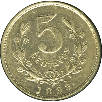 5 Centavos back