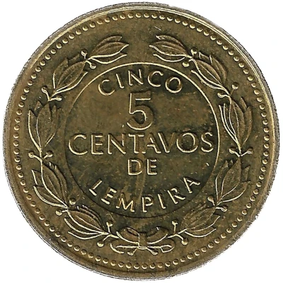 5 Centavos back