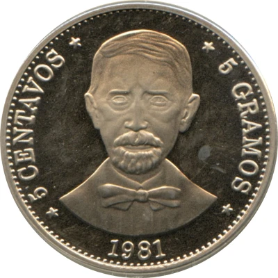 5 Centavos back