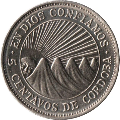 5 Centavos back