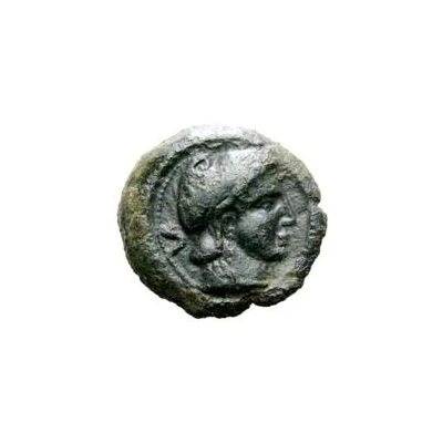 5 Centesimae Incuse series: cross 211 BC - 201 BC front