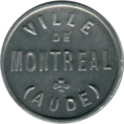 5 Centimes - City of Montreal France front