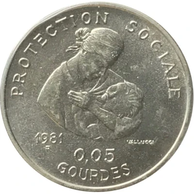 5 Centimes FAO back