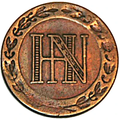 5 Centimes - Jérôme Bonaparte front