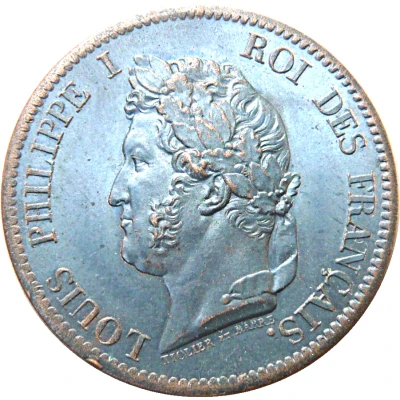 5 Centimes - Louis Philippe I front