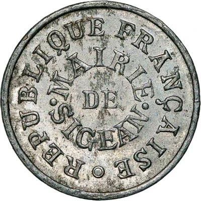 5 Centimes - Mairie de Sigean [11] front