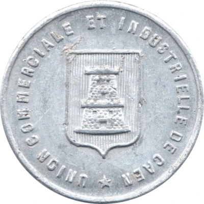 5 Centimes - Union Commerciale et Industrielle - Caen [14] front