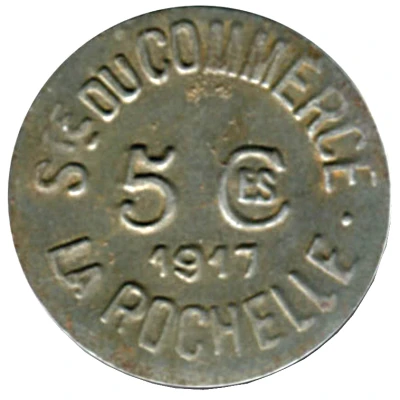 5 Centimes front