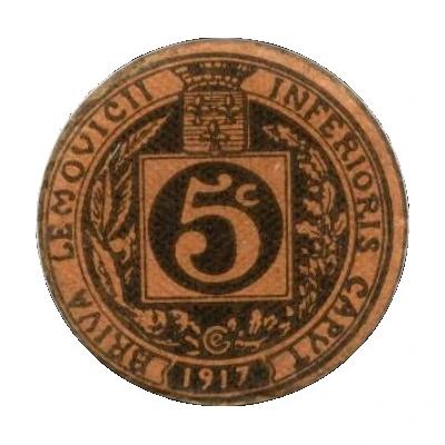 5 Centimes back